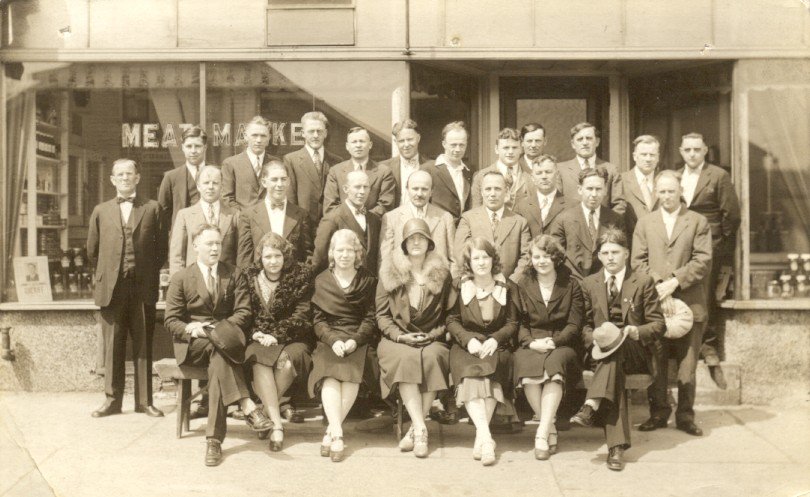 Founding members from 1930 Cloquet Co-Op Credit Union